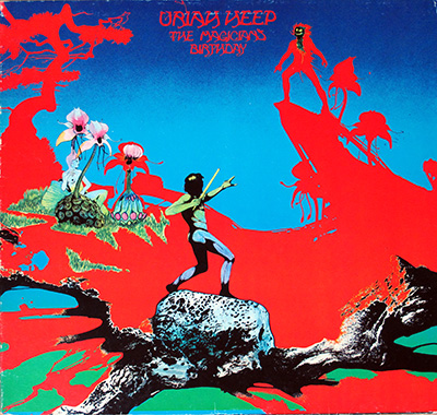 URIAH HEEP - Magician's Birthday (Gt Britain) album front cover vinyl record
